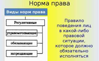 Что такое применение норм права