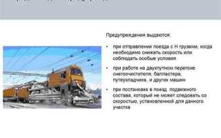 Что устанавливает инструкция по движению поездов и маневровой работе