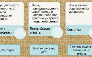 Наследование по закону как правовой институт
