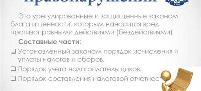 Кто является субъектом налогового правонарушения