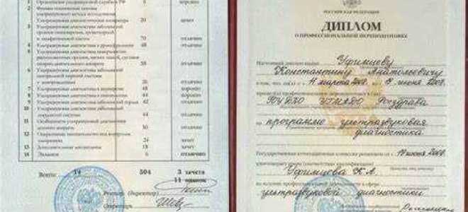 Диплом о профессиональной переподготовке это какое образование