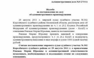 Если не согласен с протоколом об административном правонарушении что делать