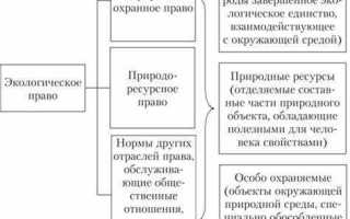 Что является объектом экологического права