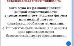Что включается в размер субсидиарной ответственности