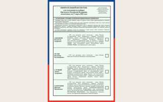 Что будет за испорченный бюллетень на выборах