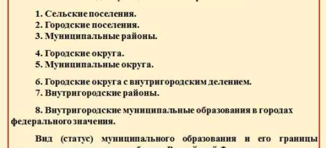 Город и городской округ в чем разница