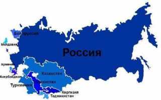 Какие страны входят в снг