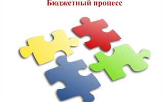 Как строится бюджетный процесс муниципального образ автора