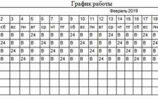 График 2 2 сколько часов