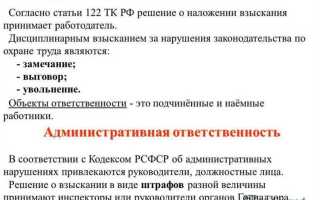 Какие виды ответственности предусмотрены за нарушение правил пожарной безопасности