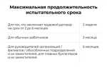 Как оформляется испытательный срок при приеме на работу