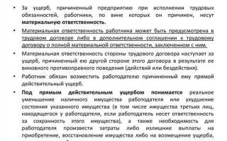 Какой вид ответственности за нарушение трудового законодательства не применяется