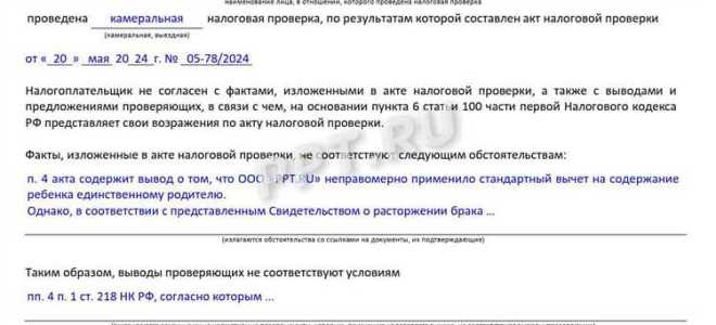 Акт налоговой проверки что дальше