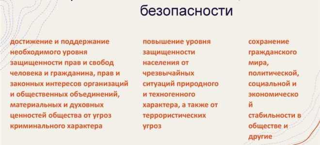 Что понимается под общественной безопасностью