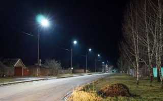 Кто платит за уличное освещение в сельской местности