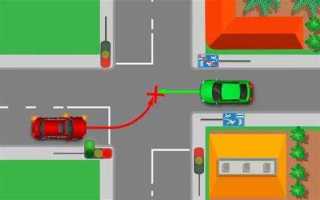 Дтп на перекрестке кто виноват