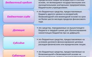 Что является основными составляющими бюджета