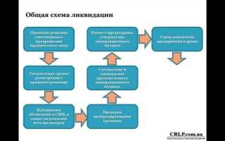 Как происходит ликвидация юридического лица