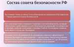 Кто является председателем совета безопасности