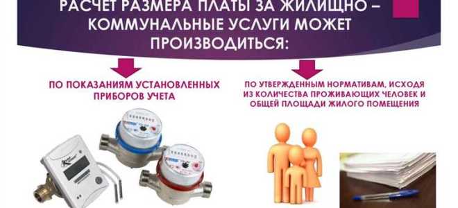 Как рассчитать коммунальные услуги по площади