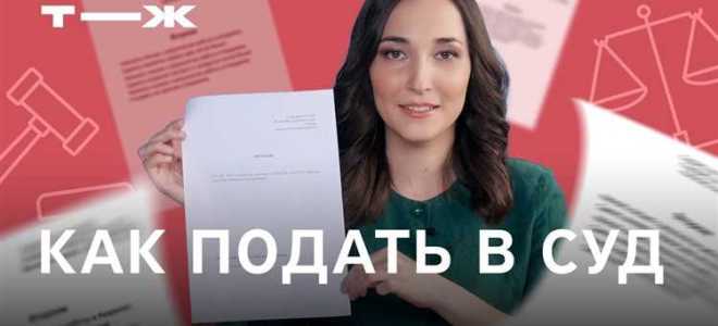 Как подать в суд на государство