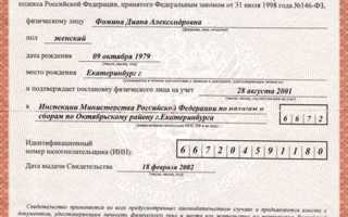 Инн в стране гражданства что это