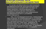 Применение к лицу принудительных мер воспитательного воздействия кто осуществляет