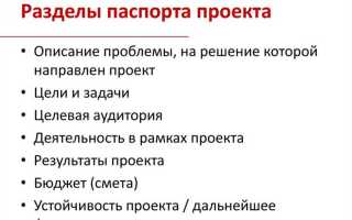 Что входит в проектную документацию