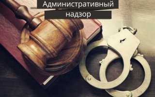 В отношении кого устанавливается административный надзор