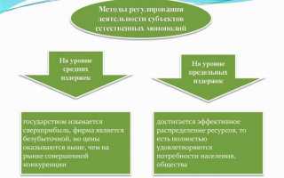 Субъект естественных монополий это кто