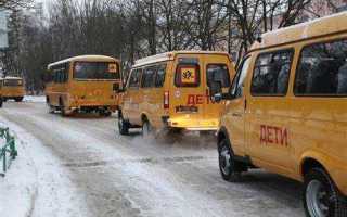 Какое транспортное средство используется для осуществления организованной перевозки группы детей