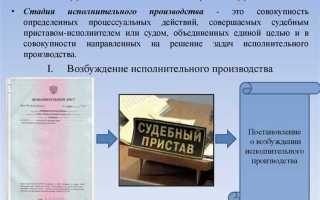 Сводка по исполнительному производству что это