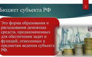 Наименование экономического субъекта что это