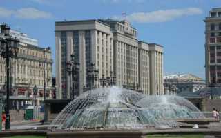 Где находится здание госдумы в москве
