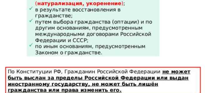 Принцип гражданства означает что ук рф