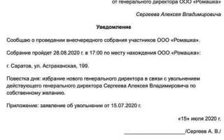 Как уволиться директору ооо без согласия учредителя