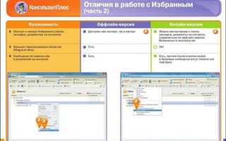 Консультант плюс что за программа