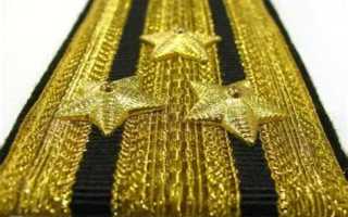 Капитан первого ранга по сухопутному какое звание