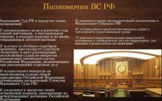 Где находится верховный суд рф