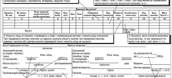 Как оформить ттн если перевозчик третье лицо
