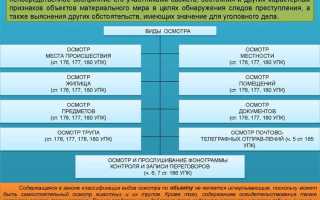 Следственные действия в которых участие понятых обязательно