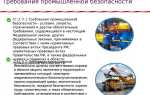 На какие виды подразделяется промышленная безопасность