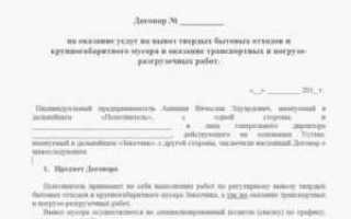 Как написать заявление на перерасчет за вывоз мусора образец