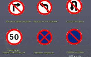 Какие знаки разрешают выполнить поворот налево