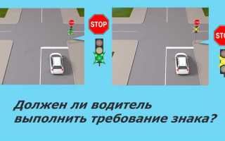 До какого места действует требование данного знака