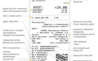 Место расчетов в кассовом чеке что указать