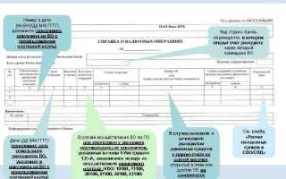 Справка о подтверждающих документах когда предоставляется