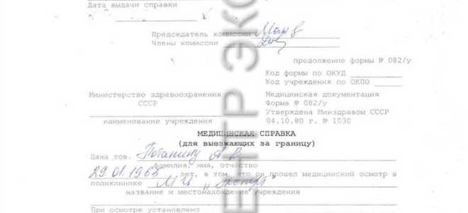 Справка 030 по у 17 где получить