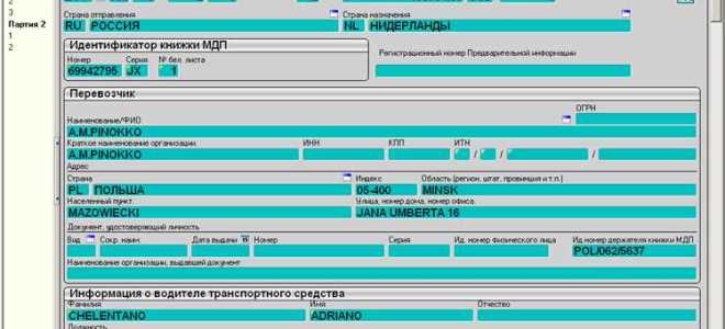 Как подать таможенную декларацию в электронном виде первый раз