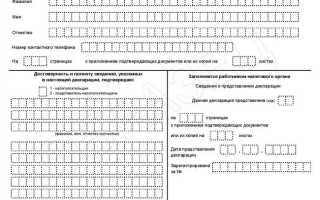 Как заполнять декларацию о доходах
